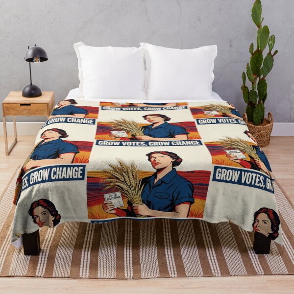 Item preview, Grow vote, grow change designed and sold by ManikRaja.