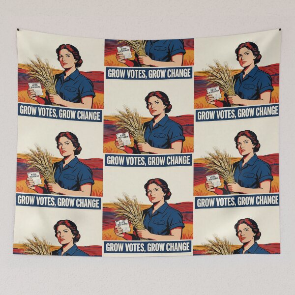 Item preview, Grow vote, grow change designed and sold by ManikRaja.