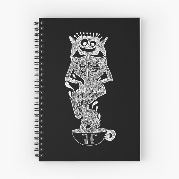 Artikelvorschau, Gruseliges Doodle (Weiß) entworfen und verkauft von Inspired~Souls.