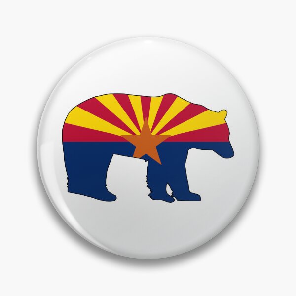 Item preview, Arizona Flag Bear designed and sold by Esskay Designs.