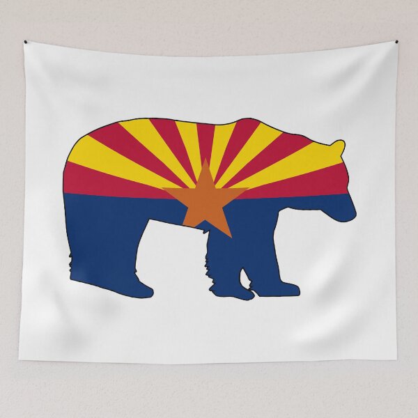 Item preview, Arizona Flag Bear designed and sold by Esskay Designs.