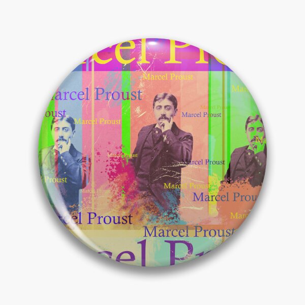 Item preview, Marcel Proust: An aesthetic portrait collage for literature and philosophy enthusiasts designed and sold by Mauswohn.