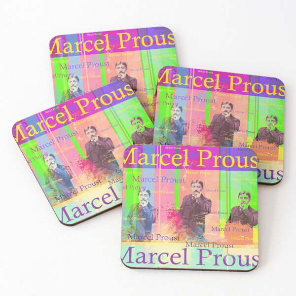 Item preview, Marcel Proust: An aesthetic portrait collage for literature and philosophy enthusiasts designed and sold by Mauswohn.