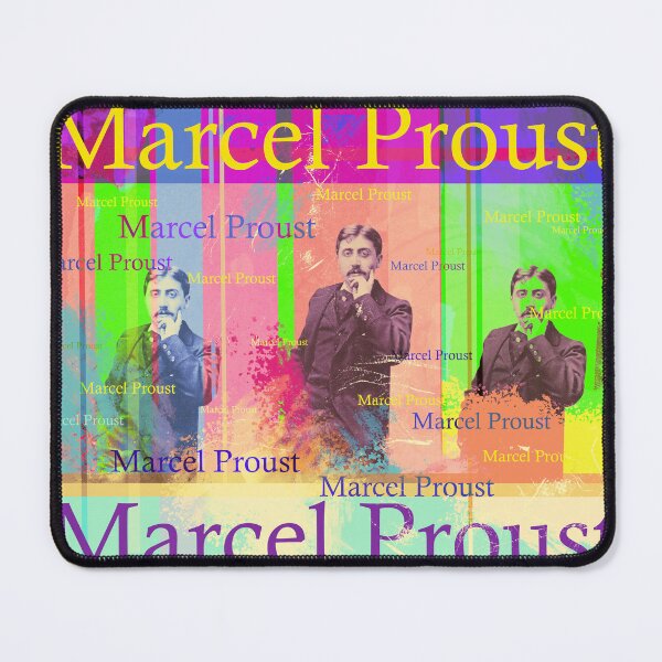 Item preview, Marcel Proust: An aesthetic portrait collage for literature and philosophy enthusiasts designed and sold by Mauswohn.