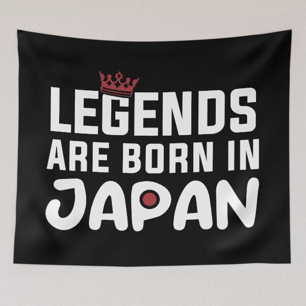 Item preview, Legends are born in Japan designed and sold by Wolagno.