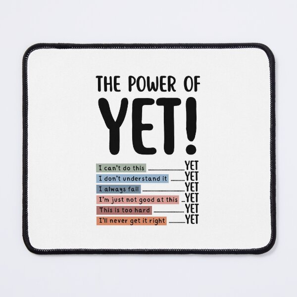 Item preview, The power of yet designed and sold by Dondonmart.