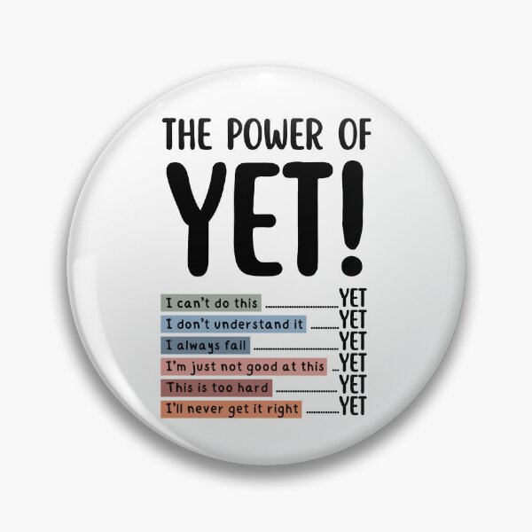 Item preview, The power of yet designed and sold by Dondonmart.