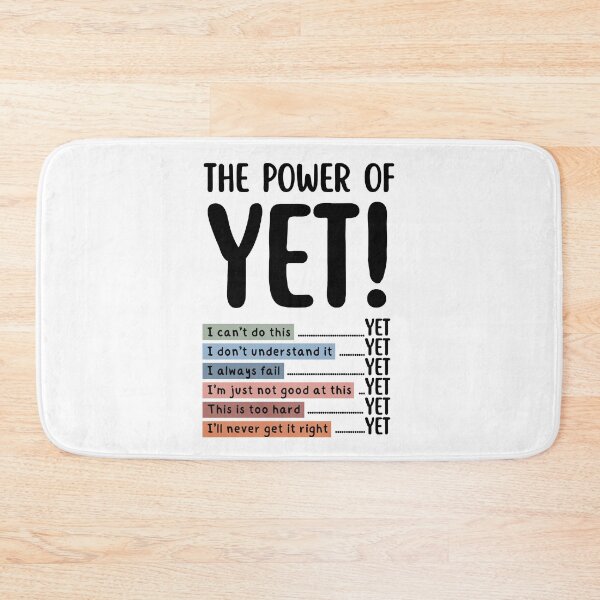 Item preview, The power of yet designed and sold by Dondonmart.