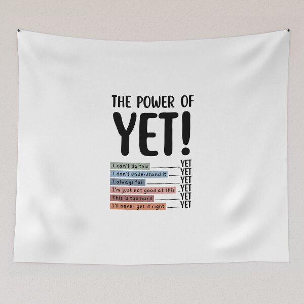 Item preview, The power of yet designed and sold by Dondonmart.