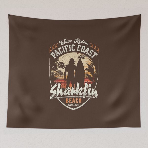 Item preview, Surfing Beach Pacific Coast Wave Riders designed and sold by Oniyasha.
