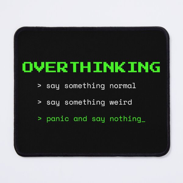 Item preview, Overthinking Dialogue Tree Neurodivergent Gaming Quote designed and sold by Becheer.