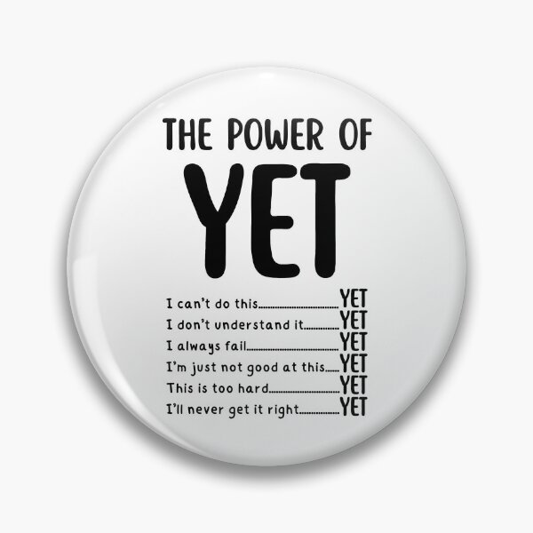 Item preview, The power of yet designed and sold by Dondonmart.