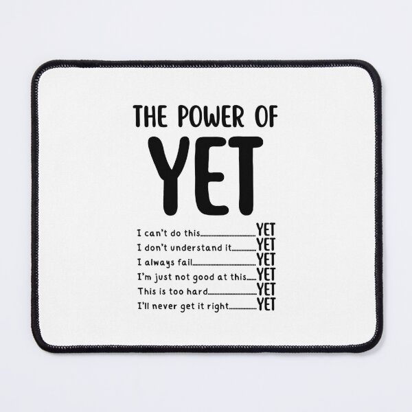 Item preview, The power of yet designed and sold by Dondonmart.