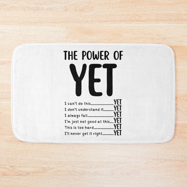 Item preview, The power of yet designed and sold by Dondonmart.