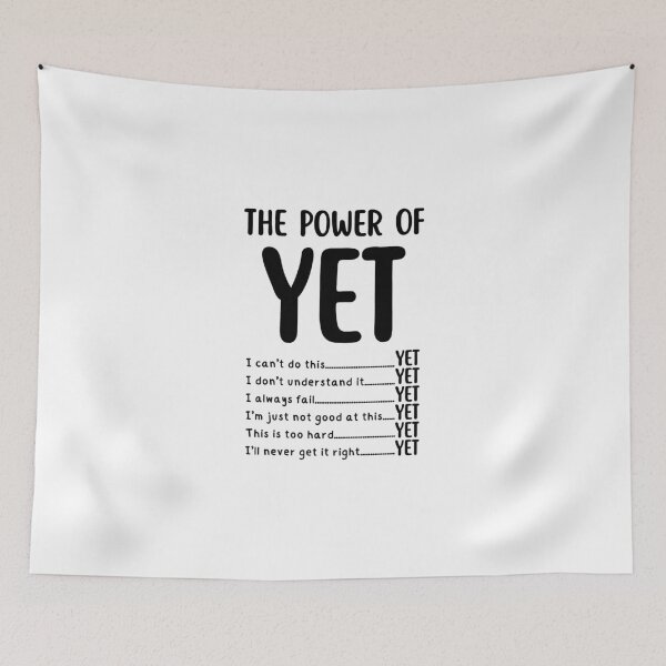 Item preview, The power of yet designed and sold by Dondonmart.
