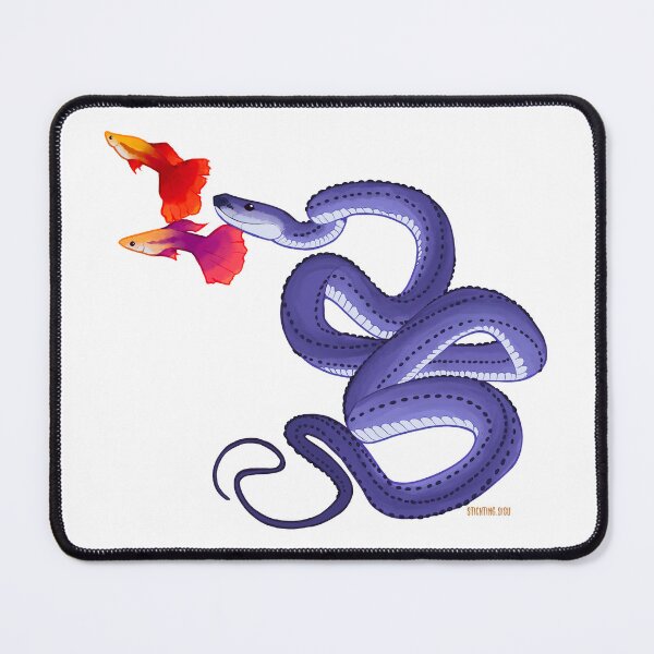 Item preview, Dragon snake - Xenodermus Javanicus designed and sold by Norah Murray.