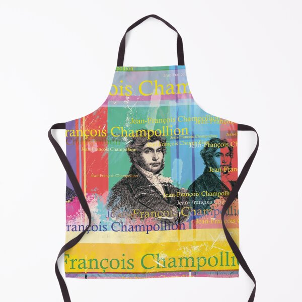 Item preview, Jean-François Champollion: An aesthetic collage for Egyptology fans designed and sold by Mauswohn.