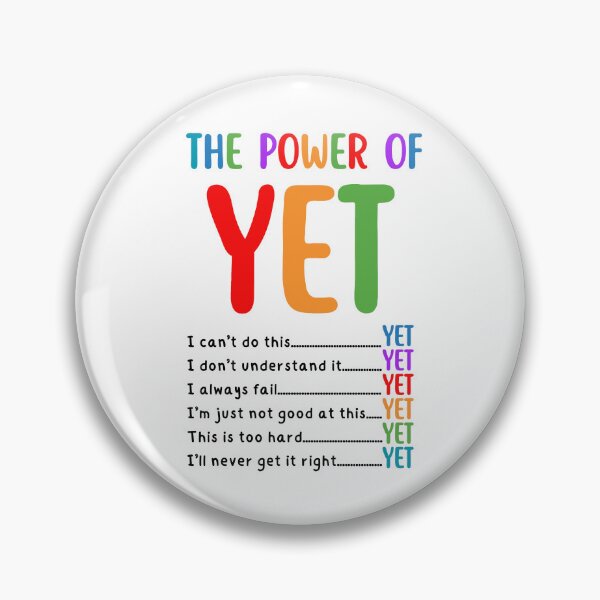 Item preview, The power of yet designed and sold by Dondonmart.