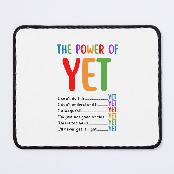 Item preview, The power of yet designed and sold by Dondonmart.