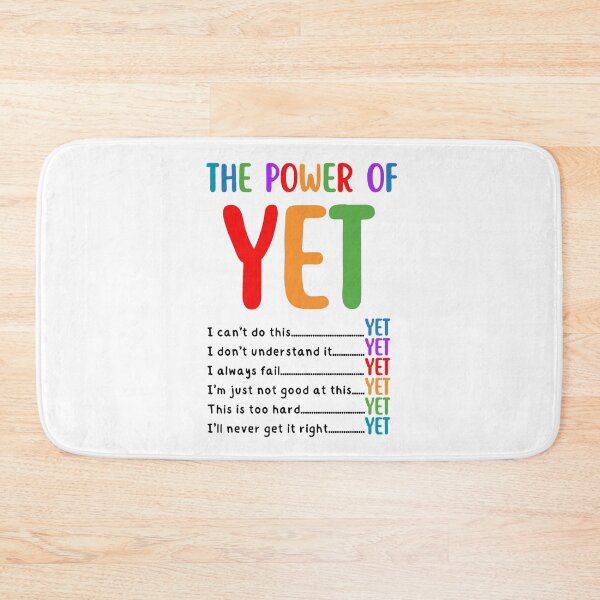 Item preview, The power of yet designed and sold by Dondonmart.