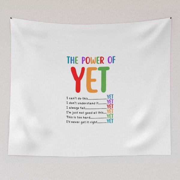 Item preview, The power of yet designed and sold by Dondonmart.