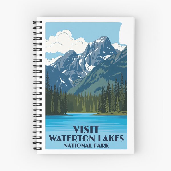 Item preview, Waterton Lakes National Park Wildflower Slope Ascent designed and sold by Simsimah26Parks.