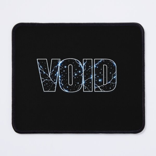 Item preview, VOID – Cosmic Brutalist Typography with Starfield Cracks designed and sold by MKreative Studio.