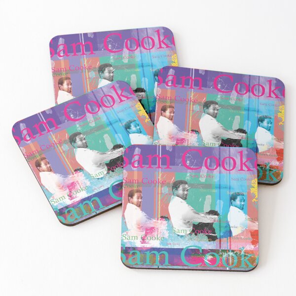 Item preview, Sam Cooke: An aesthetic portrait collage for soul and music fans designed and sold by Mauswohn.