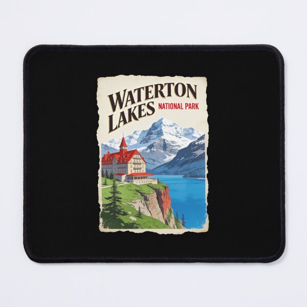Item preview, Waterton Lakes National Park Glacial Basin Reach designed and sold by Simsimah26Parks.