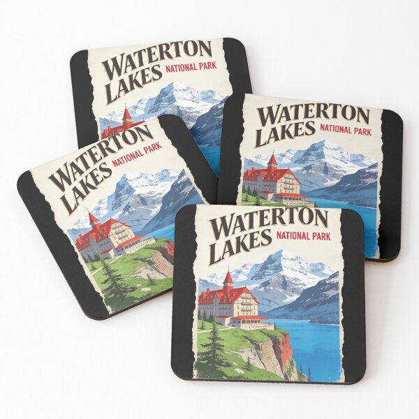 Aperçu de l'œuvre Parc national des Lacs Waterton, bassin glaciaire créée et vendue par Simsimah26Parks.