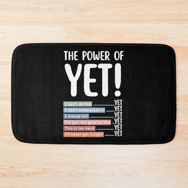 Item preview, The power of yet designed and sold by Dondonmart.