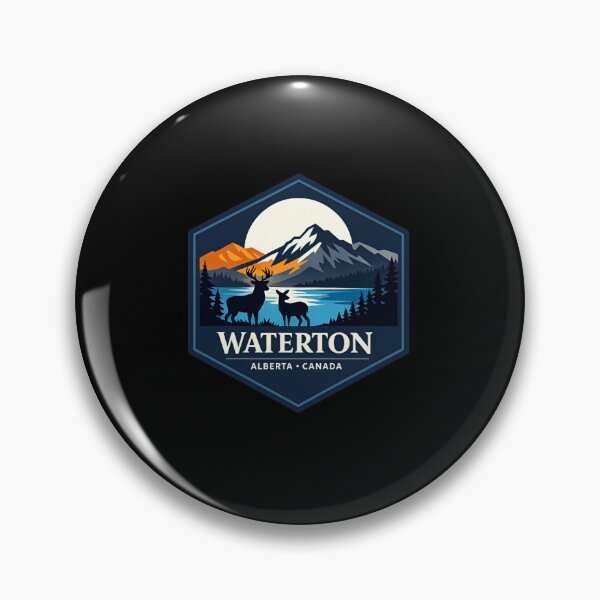 Item preview, Waterton Lakes National Park Hidden Falls Path designed and sold by Simsimah26Parks.