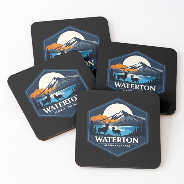 Item preview, Waterton Lakes National Park Hidden Falls Path designed and sold by Simsimah26Parks.