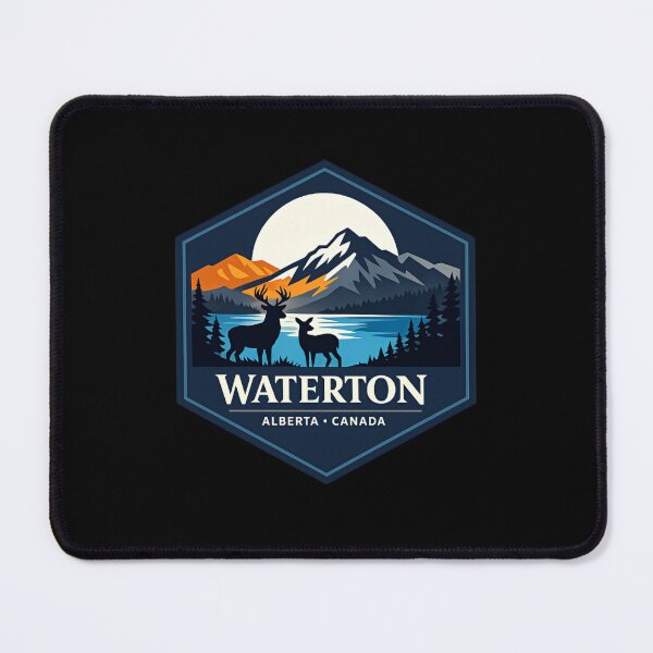 Item preview, Waterton Lakes National Park Hidden Falls Path designed and sold by Simsimah26Parks.