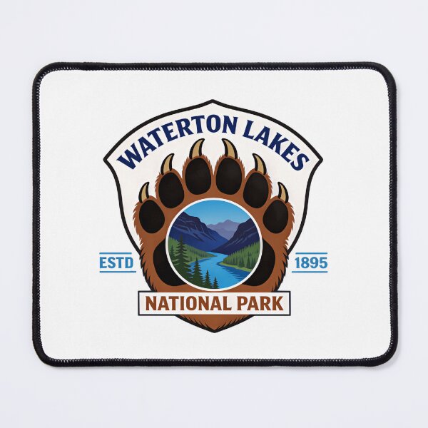 Item preview, Waterton Lakes National Park Beargrass Meadow Drift designed and sold by Simsimah26Parks.