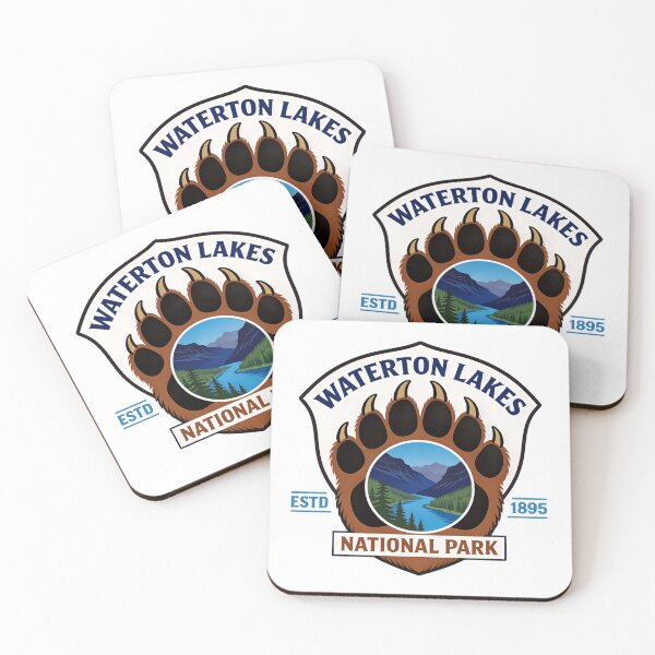 Item preview, Waterton Lakes National Park Beargrass Meadow Drift designed and sold by Simsimah26Parks.