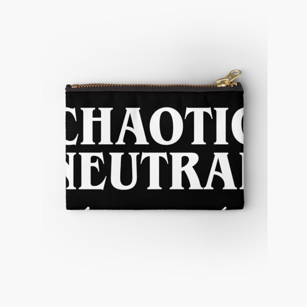 Item preview, Chaotic Neutral Alignment Kinda Care Kinda Don_T Funny Quotes designed and sold by Muhammad-JD.