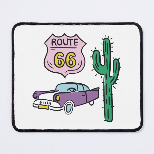 Item preview, Route 66 Vintage Road Trip Desert Highway designed and sold by Oniyasha.