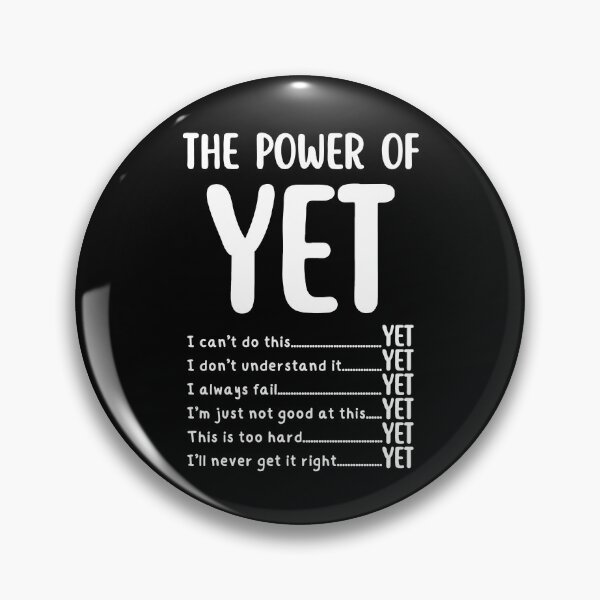 Item preview, The power of yet designed and sold by Dondonmart.