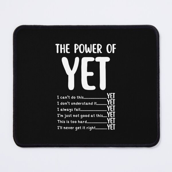 Item preview, The power of yet designed and sold by Dondonmart.