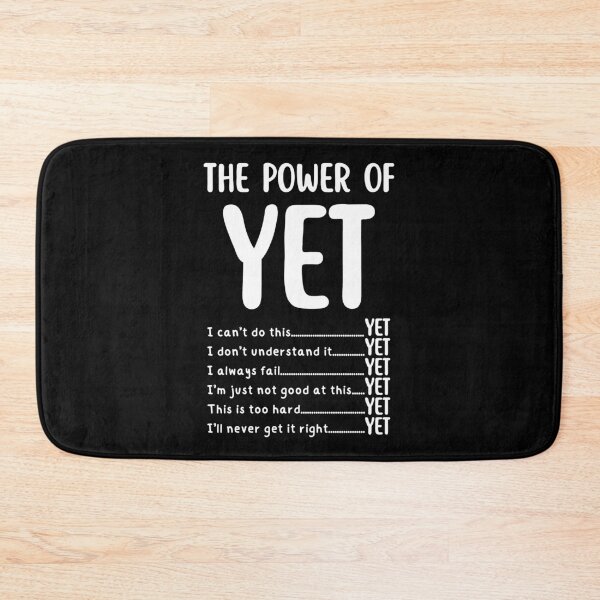 Item preview, The power of yet designed and sold by Dondonmart.