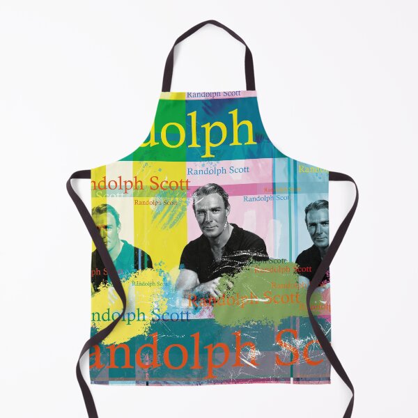 Item preview, Randolph Scott: An aesthetic portrait collage for Western and film fans designed and sold by Mauswohn.