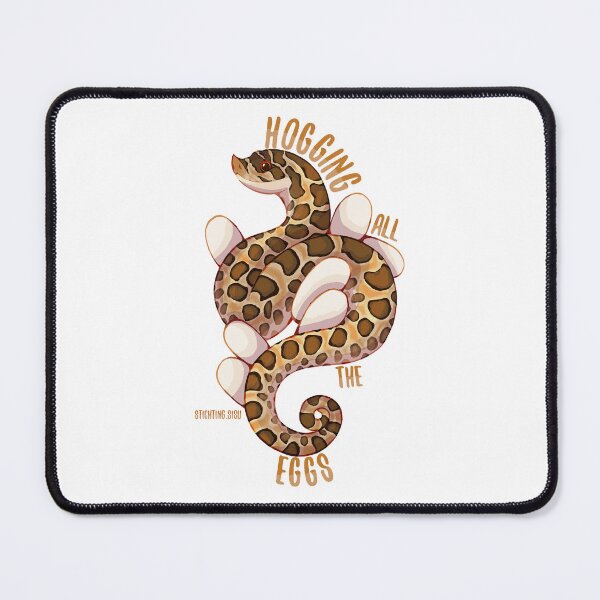 Item preview, Hogging all the eggs - hognose snake designed and sold by Norah Murray.