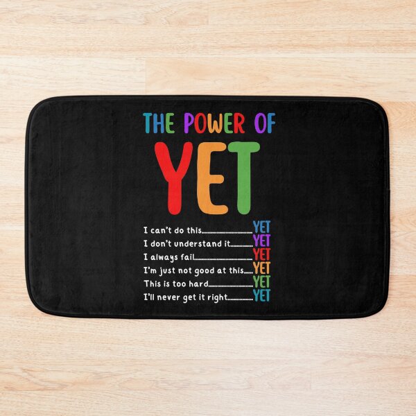 Item preview, The power of yet designed and sold by Dondonmart.