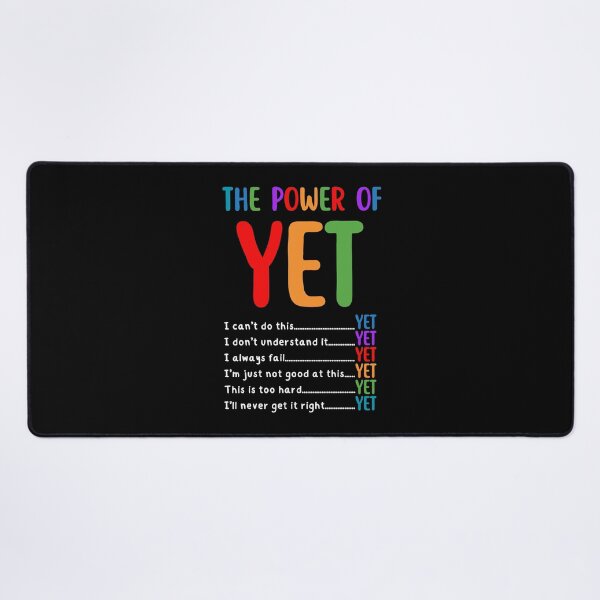 Item preview, The power of yet designed and sold by Dondonmart.