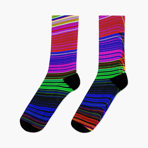 Item preview, Vibrant Neon Striped Abstract Pattern designed and sold by Prawny.