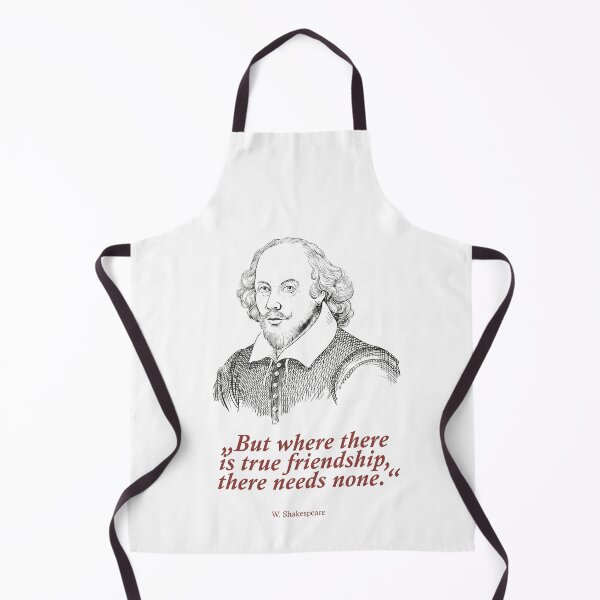 Item preview, William Shakespeare: An aesthetic collage with a friendship quote for literature fans designed and sold by Mauswohn.