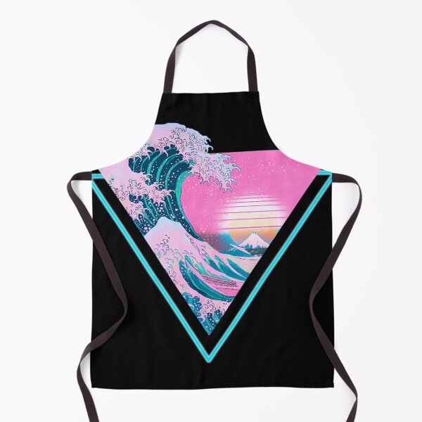 Item preview, Vaporwave Aesthetic Great Wave Retro Triangle designed and sold by Muhammad-JD.
