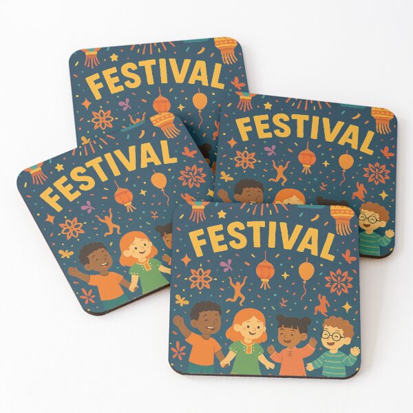 Item preview, Global Festival Celebration Poster – Multicultural Kids Dancing designed and sold by mbmstores.