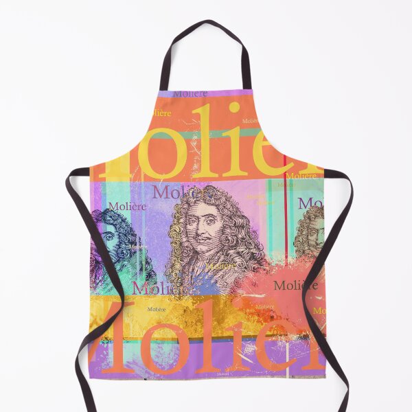 Item preview, Molière: An aesthetic portrait collage for theatre and literature fans designed and sold by Mauswohn.